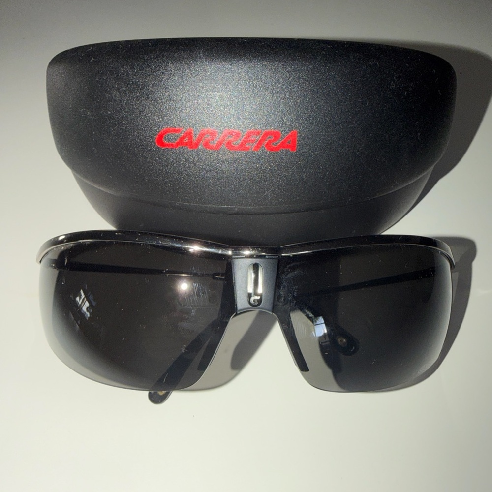 Carrera Black and Silver Sunglasses
